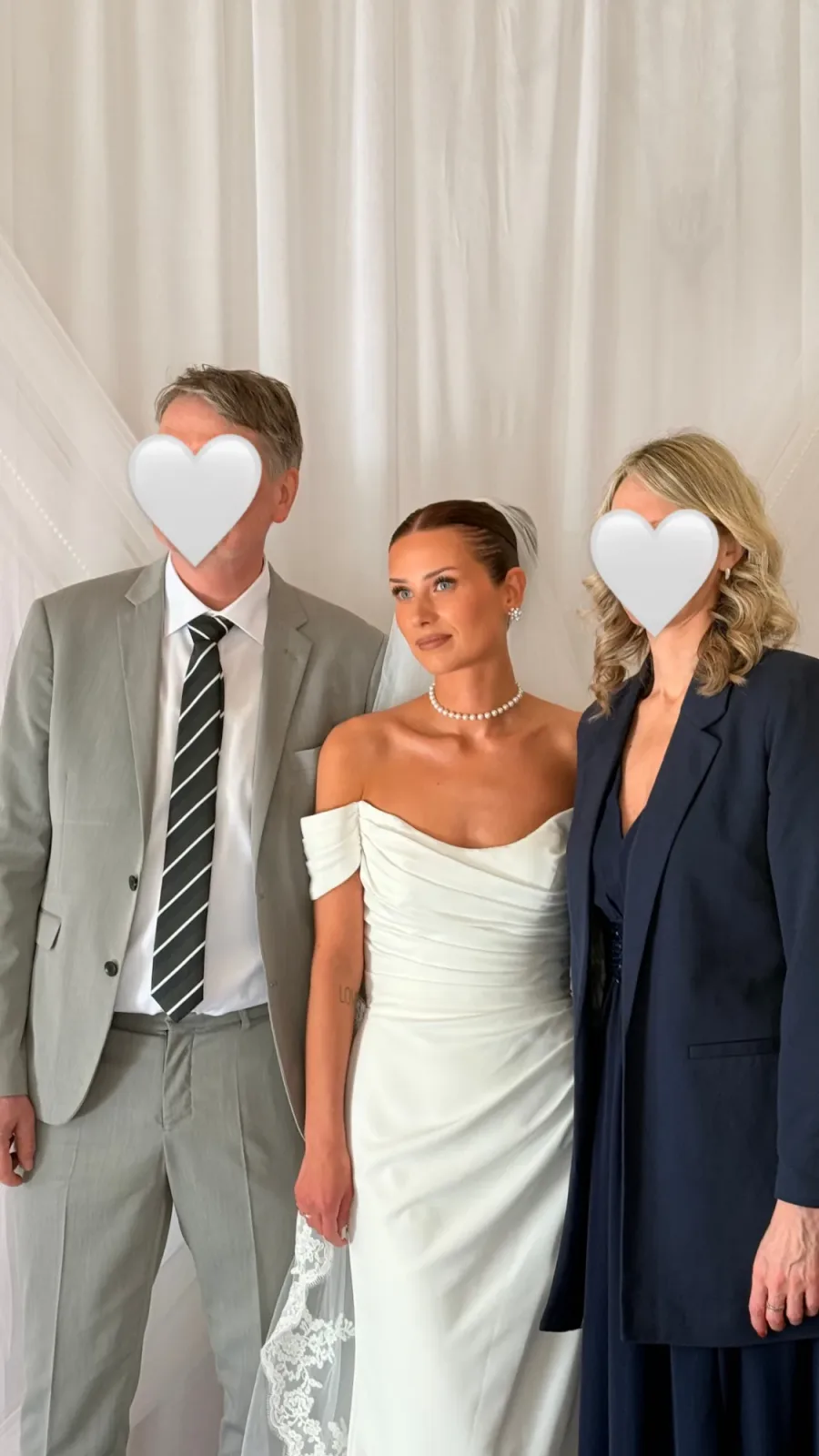 Komplet brudestyling