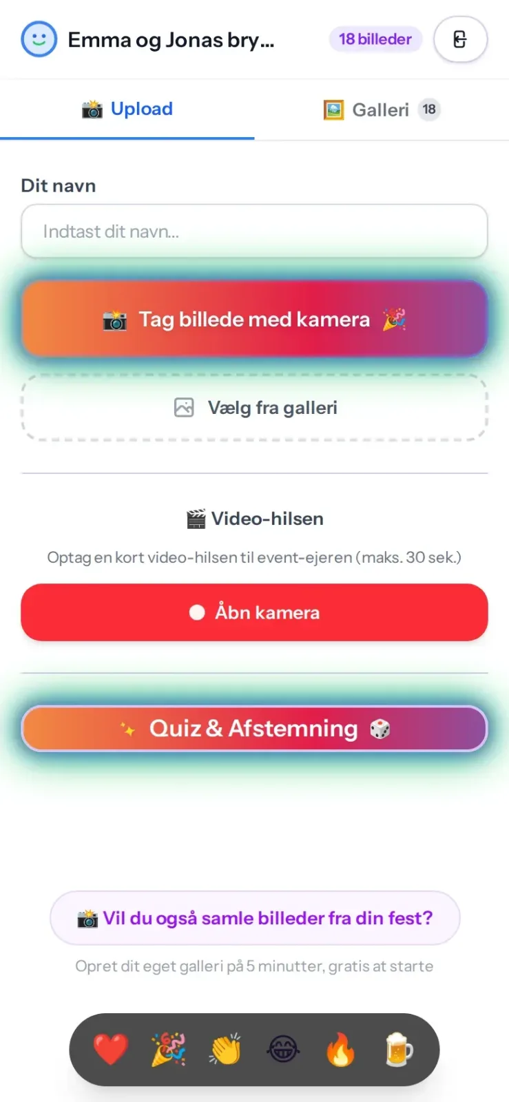Gæsternes billeder ét sted