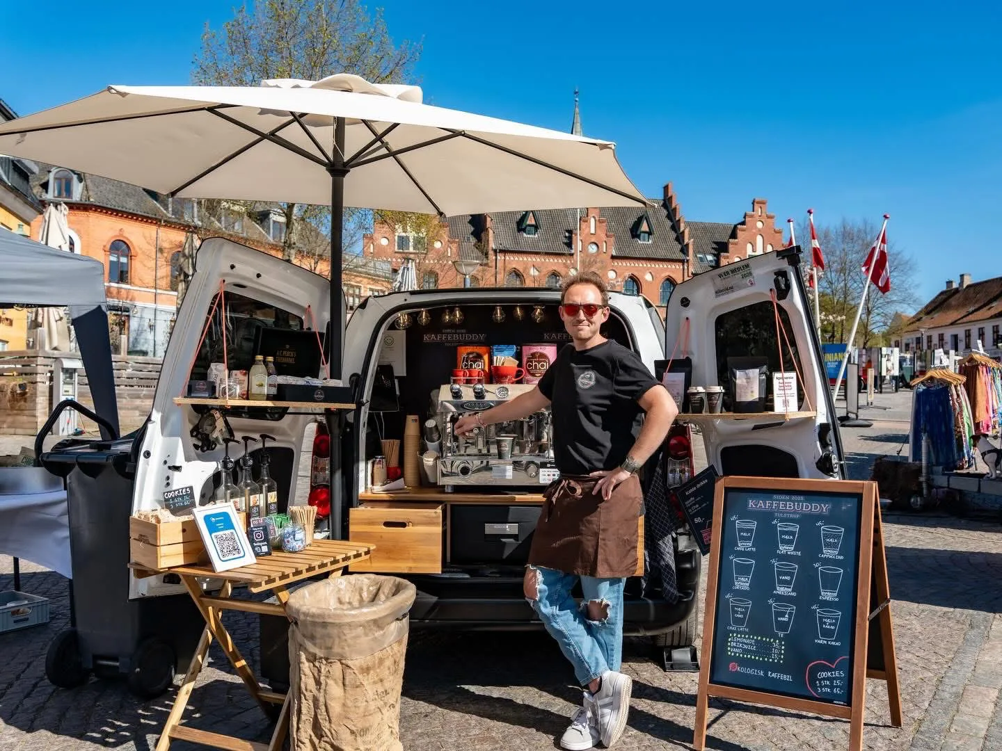 Udsøgt barista kaffe til din fest?