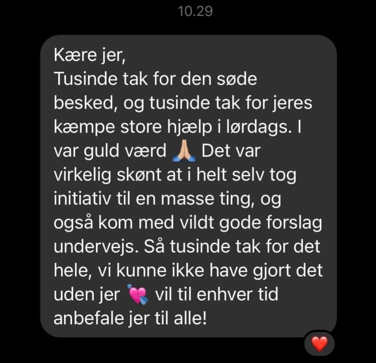 Passioneret Servering