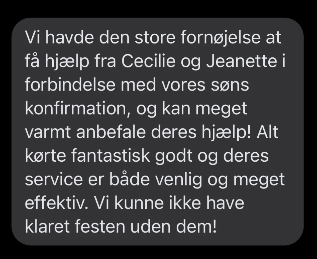 Passioneret Servering